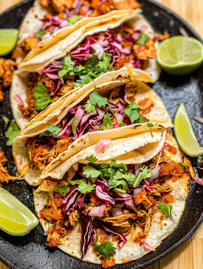 Shredded Tofu Tacos