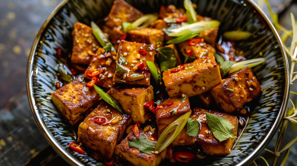 Lemongrass tofu