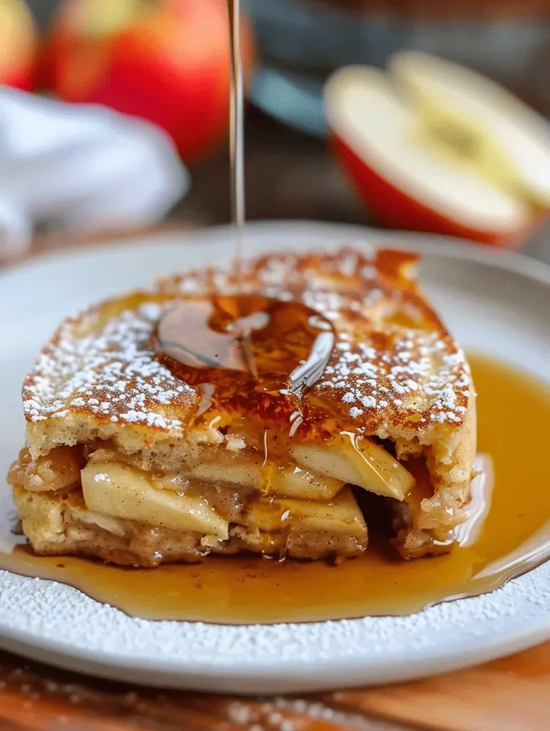 Baked Apple Cinnamon Pancake