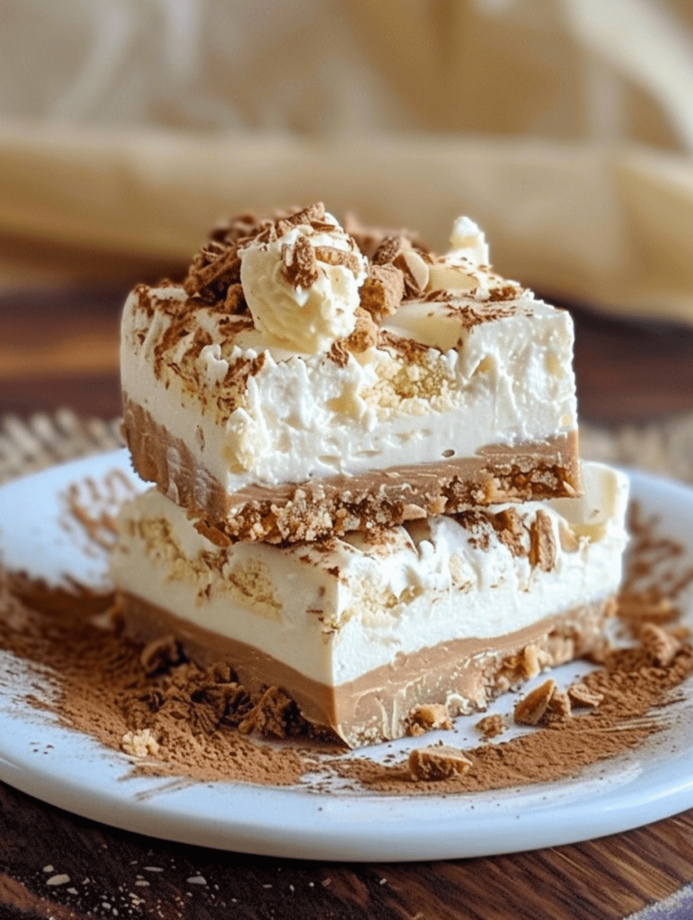 Biscoff White Chocolate Dream Bars