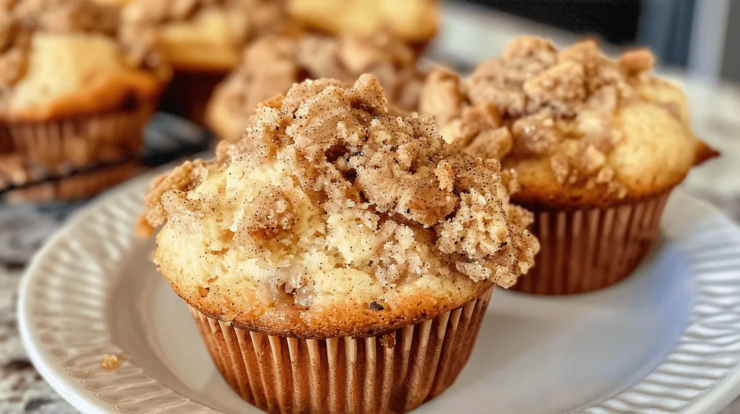 Cinnamon Streusel Muffins