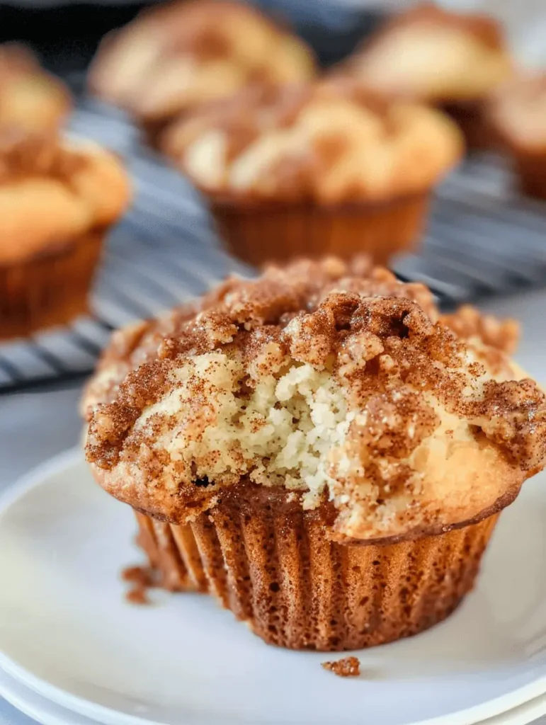 Cinnamon Streusel Muffins