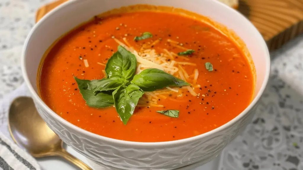 Creamy Tomato Basil Soup