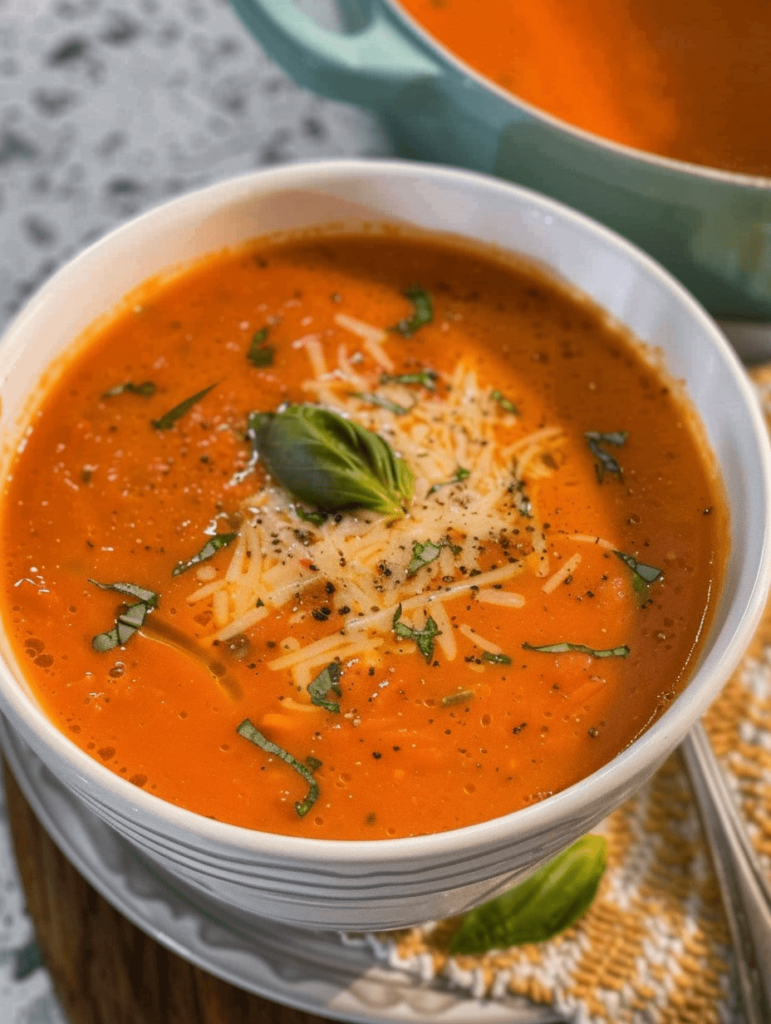 Creamy Tomato Basil Soup