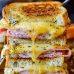 Ham and Cheese Party Sandwiches