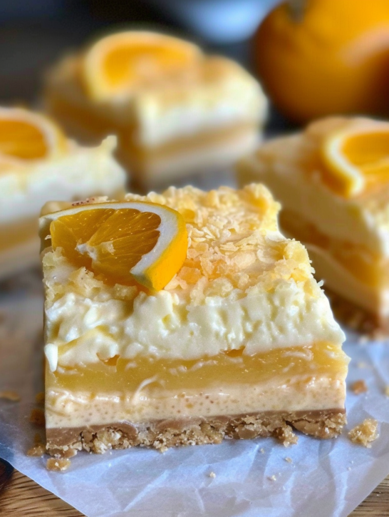 Lemon Meringue Rice Krispie Treats