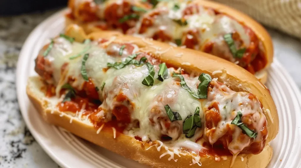 Meatball Sub Sandwiches