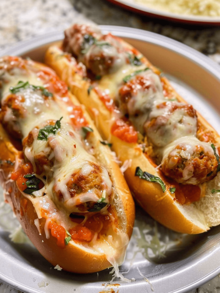 Meatball Sub Sandwiches