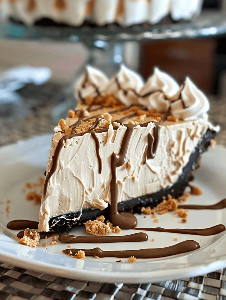 No-Bake Peanut Butter Pie