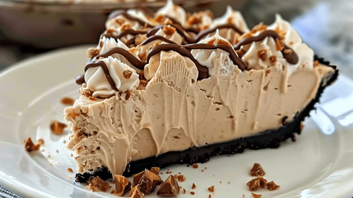 No-Bake Peanut Butter Pie-min