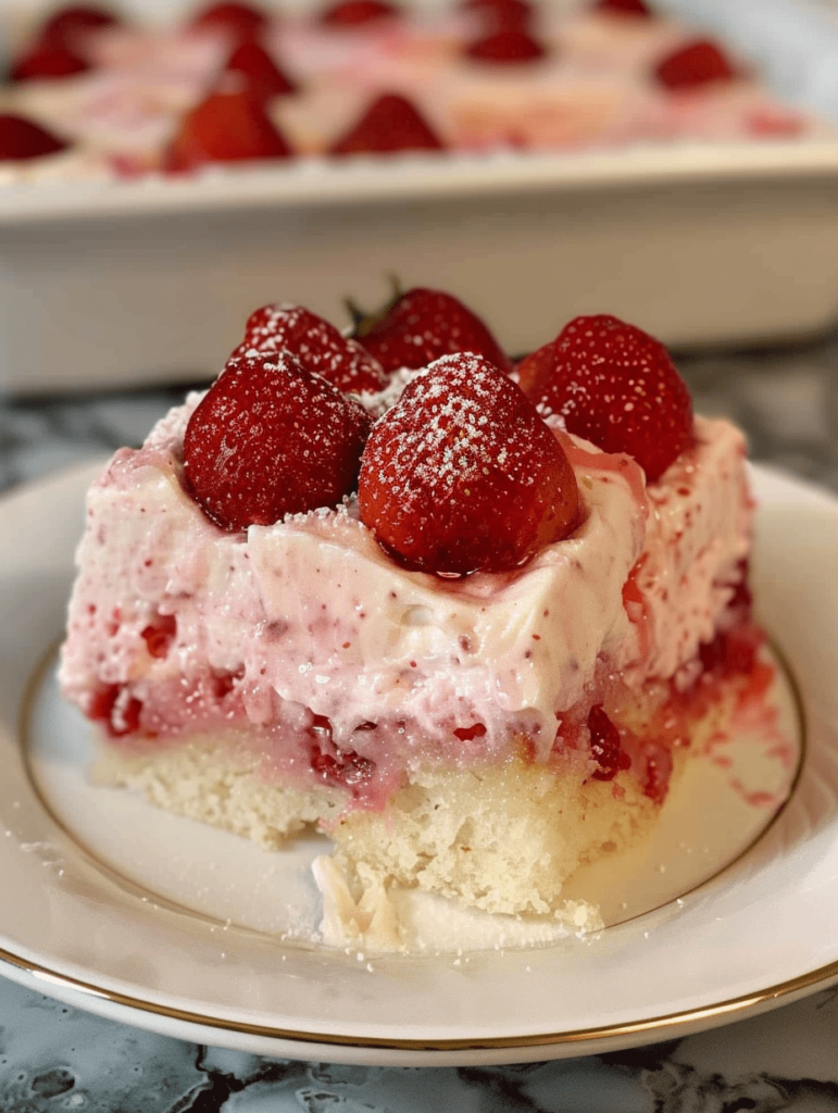 Strawberry Poke Cake